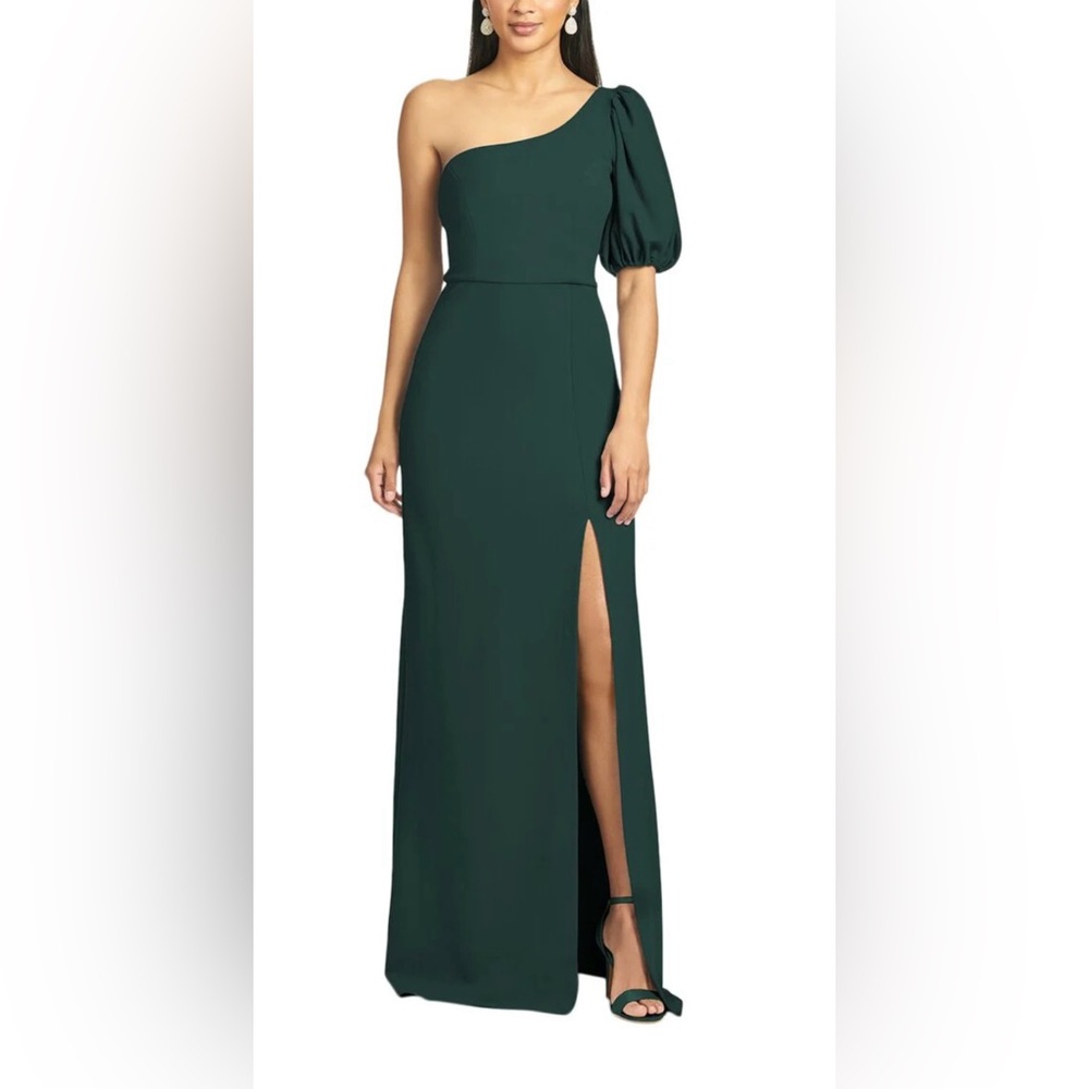 Sachin & Babi Nadia Gown in Emerald Size 14 NWT